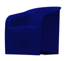 Poltrona Sedia da Giardino 69x72 cm in Resina Arkema Lady Blue