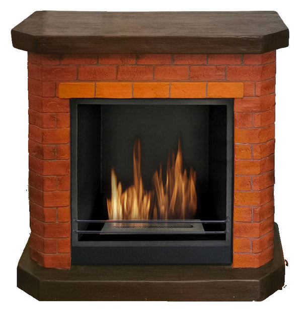 Bioethanol-Bodenkamin 66x65x28 cm Vannini Bricchetto acquista
