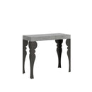 Consolle Allungabile 90-300x40x77 cm in Nobilitato Grigio