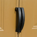 Casetta Box da Giardino 325x240x233 cm in PVC Avorio/Marrone