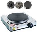 Fornello Elettrico Singolo Piastra Ghisa 1500W per Viaggio Campeggio