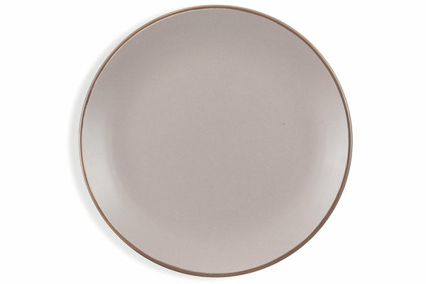 sconto Set 6 Obstteller aus Steinzeug Ø20 cm Villa d'Este Home Tivoli Tortora Kora Light