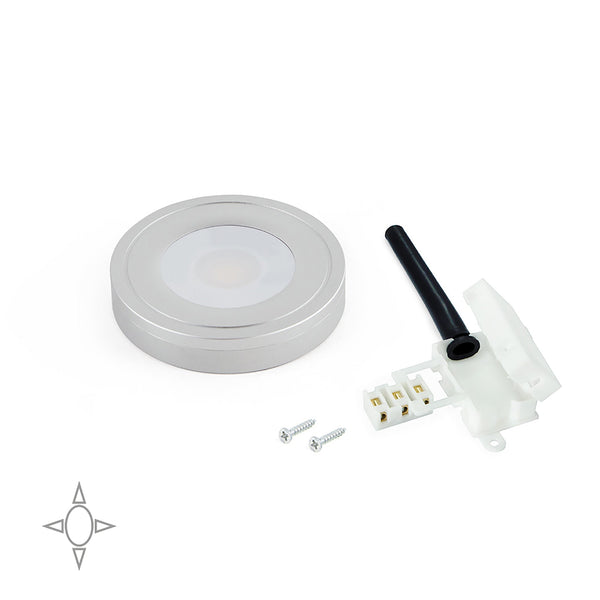 Volans LED-Strahler mit natürlichem Licht, 6-teilig, matt eloxierter Technokunststoff und Emuca-Aluminium prezzo