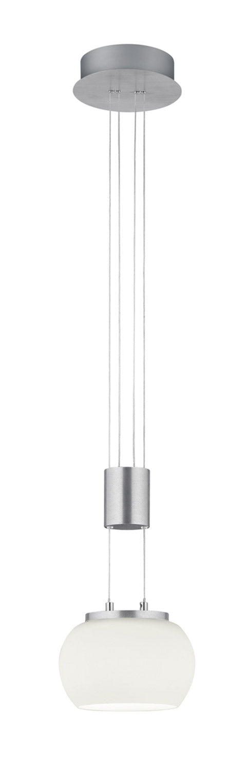 Lampada a Sospensione da Interno a LED in Alluminio Nichel Satinato acquista