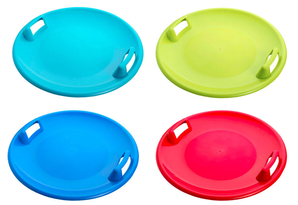 prezzo Disco Slittino da Neve 60x60x7 cm 1 Posto Snow Disk Sunny Vari Colori