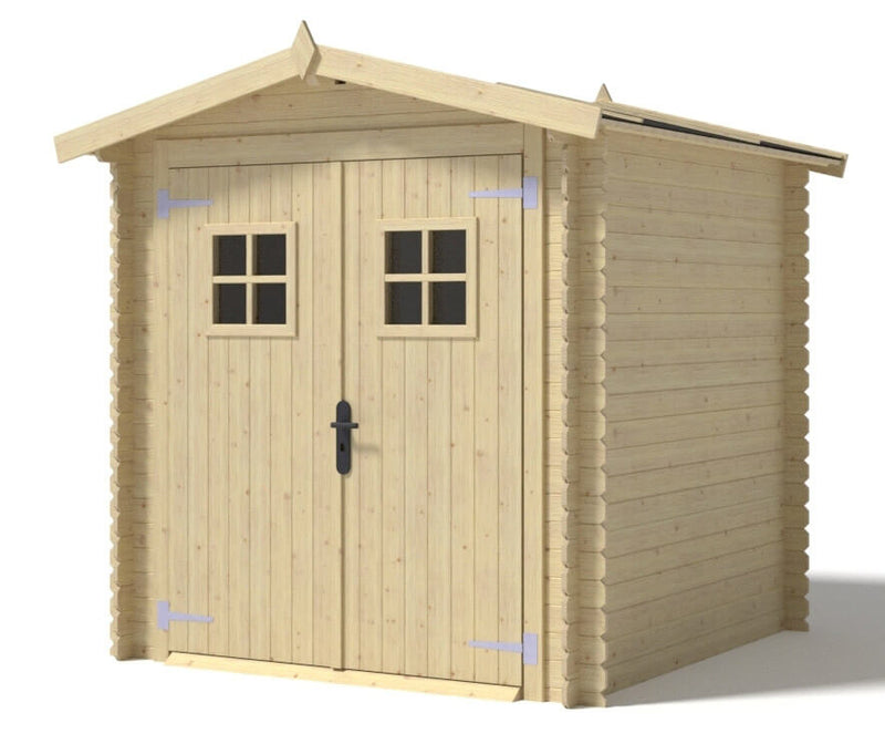 Casetta Box da Giardino Porta Utensili 200x200 cm in Legno Bristol