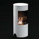 Camino a Bioetanolo da Pavimento Ø45x95 cm 2500W 1,2L Cortina Bianco 