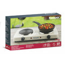 Piastra Fornello Elettrico Doppia Piastra 2000W Kooper Easy