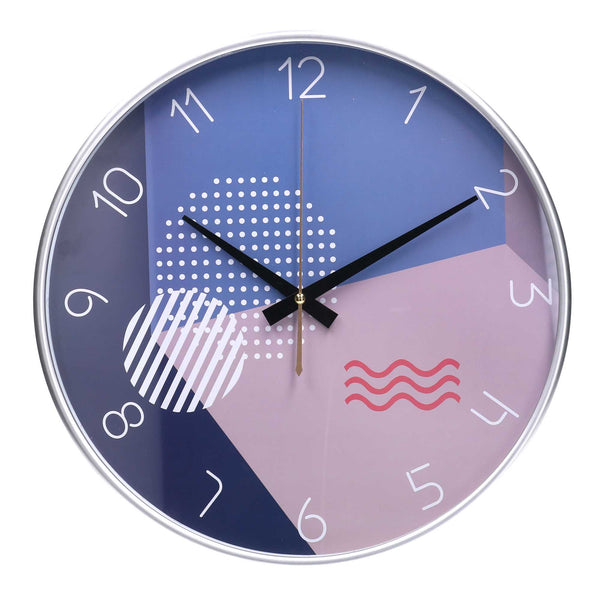 prezzo Orologio da Parete Ø35 cm in Plastica Multicolor