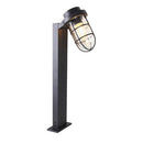 Lampada Palo da Giardino E27 40W in Alluminio Sovil Nero