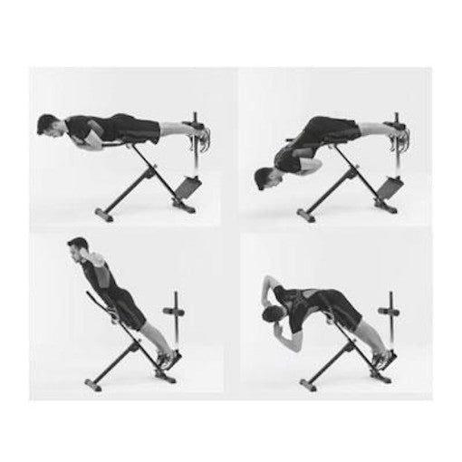 Panca Palestra Multiposizione Addome e Dorso 130Kg Max Kettler HKS Athos