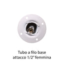 Fontana da Giardino con Rubinetto Belfer 42/SR Grigio Antracite