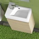 Lavabo da Bagno in Acrilico Bianco 40cm Fosterberg Linz 1