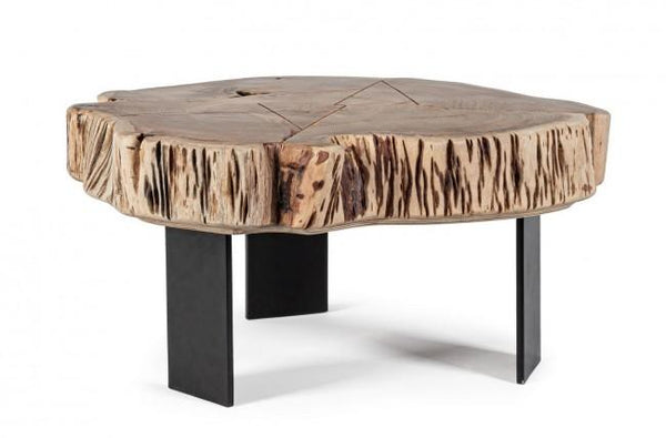Niedriger Couchtisch 70 x 65 x 33 cm aus Holz online