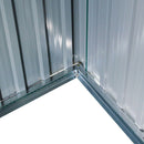 Casetta Box da Giardino in Lamiera 261x181x198 cm Basic L Verde