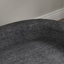 Divano per Cani Taglia Grande 98x67x25 cm con Cuscino Sfoderabile in Poliestere e Legno Grigio Scuro      