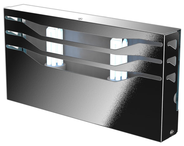 sconto Elektrisches Moskitonetz 2 Lampen 40W mit Moel Mo-Light 310A Klebeplatte