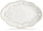 Perforierter ovaler Teller 24x17 cm aus Kaleidos Charming Gold Thread Porzellan