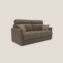 Divano Letto 2 Posti 176x102x97 cm in Tessuto Marrone