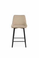 Set 2 Sgabelli 50x44xH94 cm in Tessuto Fox Beige