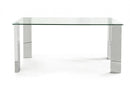 Tavolo New Arley 160x90 Fisso in Vetro