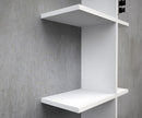 Mensola in MDF 92x15x37cm TFT  Easy Bianco Cenere