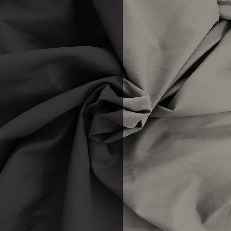 Copripiumino con Sacco e Federe in Tinta Unita Double Face Linea Zoe Cioccolato e Sabbia