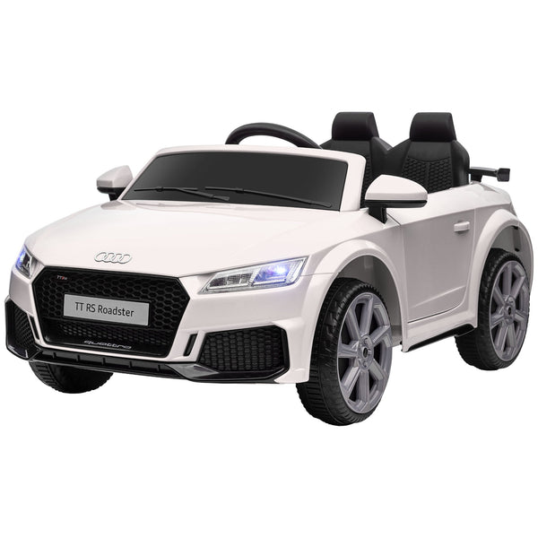 Macchina Elettrica per Bambini 12V con Licenza Audi TT Bianco sconto