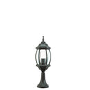 Lampada Palo Paletto da Cancello Colore Grigio per Esterno Linea Molata Sovil