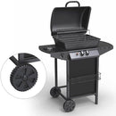Barbecue a Gas 2,9 kw Alabama Superficie di Cottura in Pietra Lavica Nero  