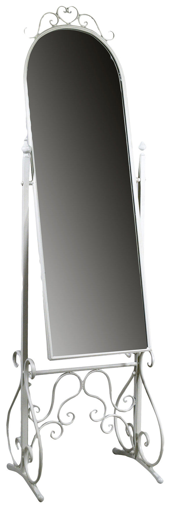 prezzo Adami Bodenspiegel aus weißem Metall