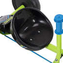 Green Machine Triciclo Go Kart a Pedalata Muscolare 10’’ con Leve Verde 