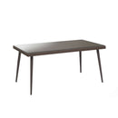 Tavolo da Giardino in Polyrattan 160x90H77cm Adila Noce