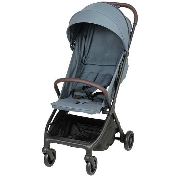Passeggino per Bambini fino a 15 Kg 87x50x103 cm Chiusura con una Mano Blu e Nero acquista