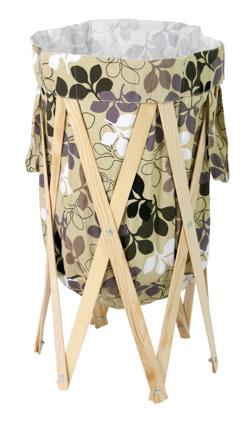 Portabiancheria in Legno di Pino 40x40x70 cm Fumer Maya Pino