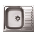 Lavello 58x50 cm reversibile Rondò 