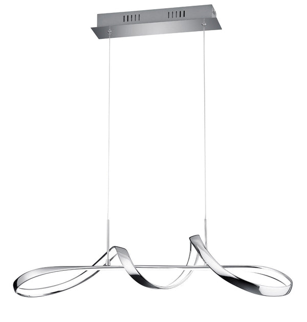 Lampada a Sospensione da Interno a LED SMD in Metallo Cromo prezzo