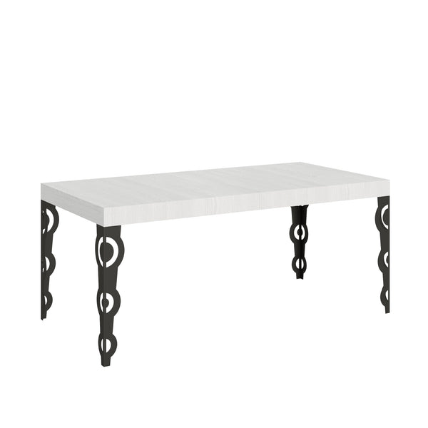 prezzo Tavolo Allungabile 180-440x90x77 cm Karamay Bianco Frassino