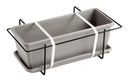 Vaso 60x17x14,5 cm in Polipropilene con Supporto Kit Cassetta Mare 60 Bruno