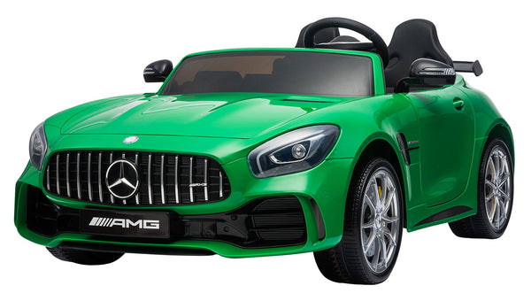 Elektroauto für Fahrten 2 Sitze 24V Mercedes GTR AMG Grün online