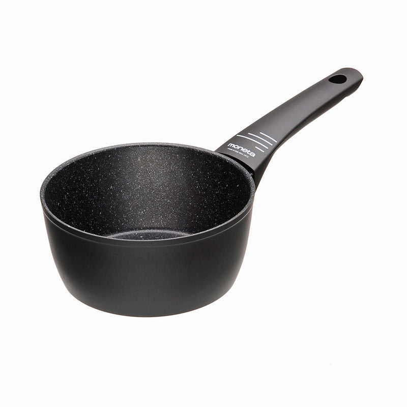 Casseruola Ø16 cm Antiaderente Induzione in Alluminio Effetto Pietra Moneta Yes (Zeus 2.0)