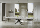 Tavolo Allungabile 160-420x90x77 cm Volantis Evolution Bianco Frassino