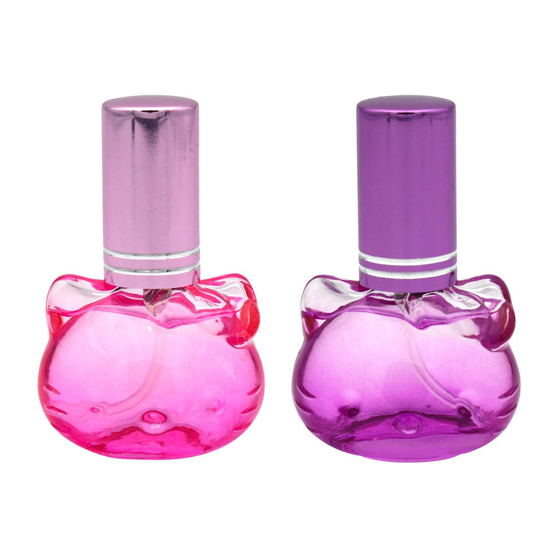 Set 24 Profumi per Bambina a Forma di Hello Kitty in 2 Fraganze Fragola e Ciliegia