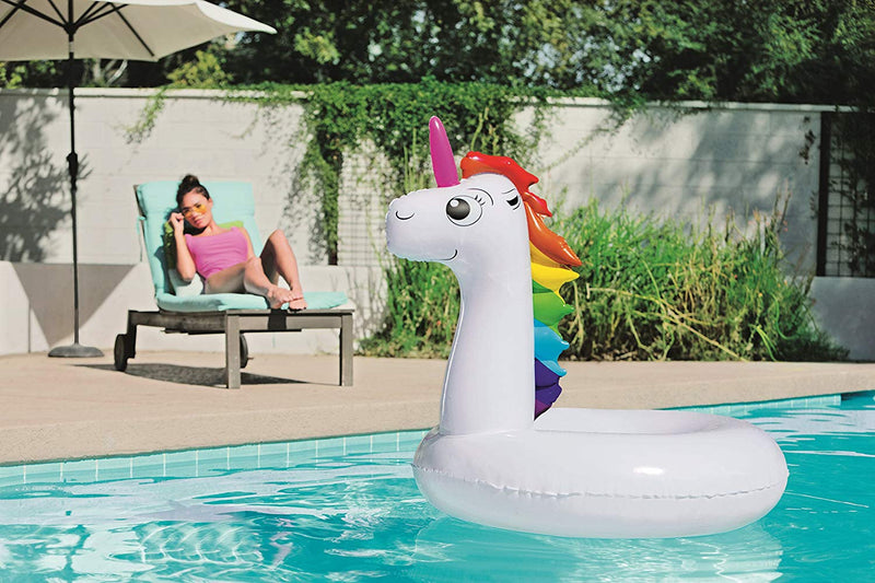 Salvagente a forma di unicorno 163x131 cm per bambini Bestway 36123