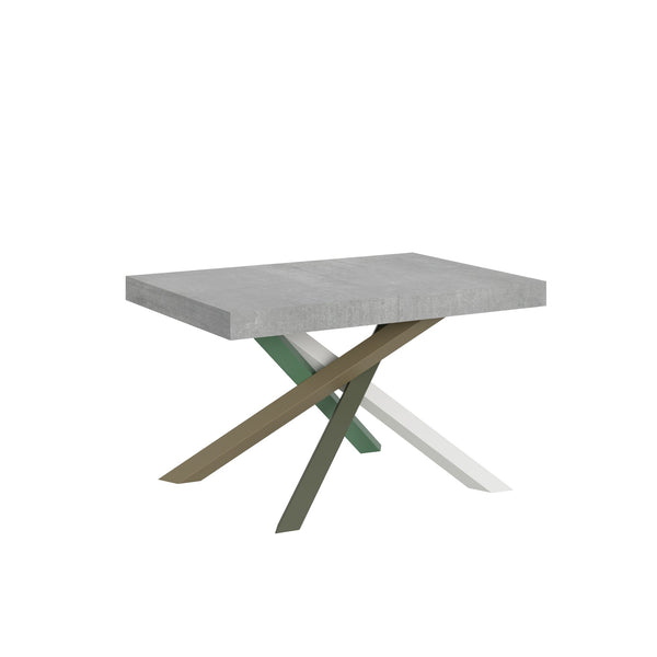 Tavolo Allungabile 130-390x90x77 cm Volantis Cemento online
