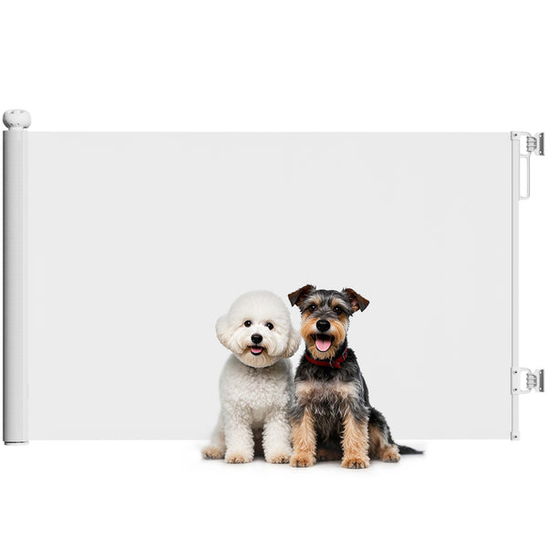 Cancellino per Cani Regolabile per Cani Piccoli Estensibile e Retrattile 0-140x86,5 cm Bianco online