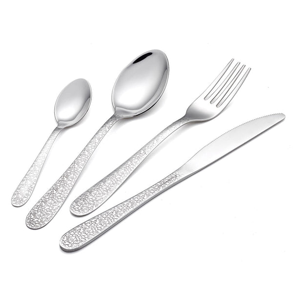 Service Besteckset 24-teilig in Eme Arabesque Edelstahl sconto