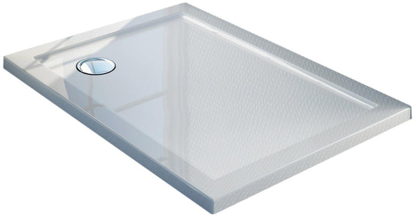 Piatto Doccia 75x75 cm in Acrilico Fosterberg Floret 2 Bianco Lucido Seconda Scelta online