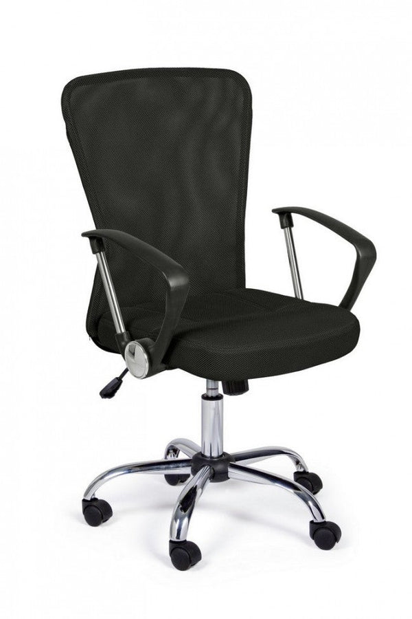 Bürostuhl aus schwarzem Brisbane Mesh-Gewebe acquista