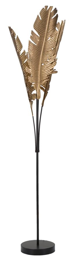 Lampada da Terra Palm 26x174x26 cm in Ferro Oro sconto